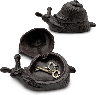 Ocultador llaves caracol hierro fundido impermeable jardin
