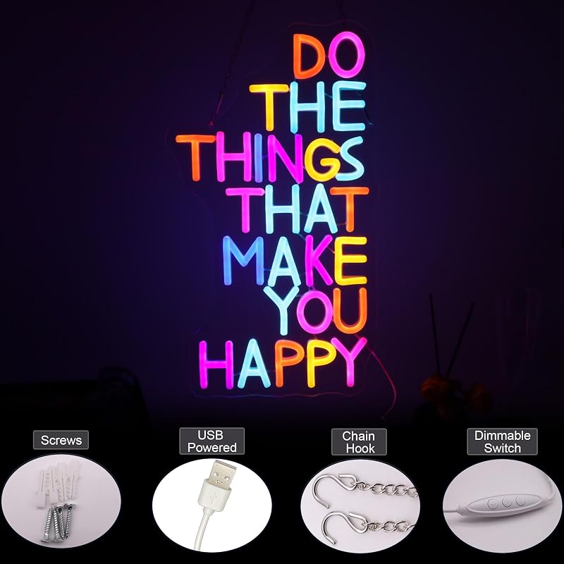 Letrero neón LED para aula decoración cumpleaños