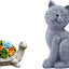 Pack tortuga solar gato solar con mariposa