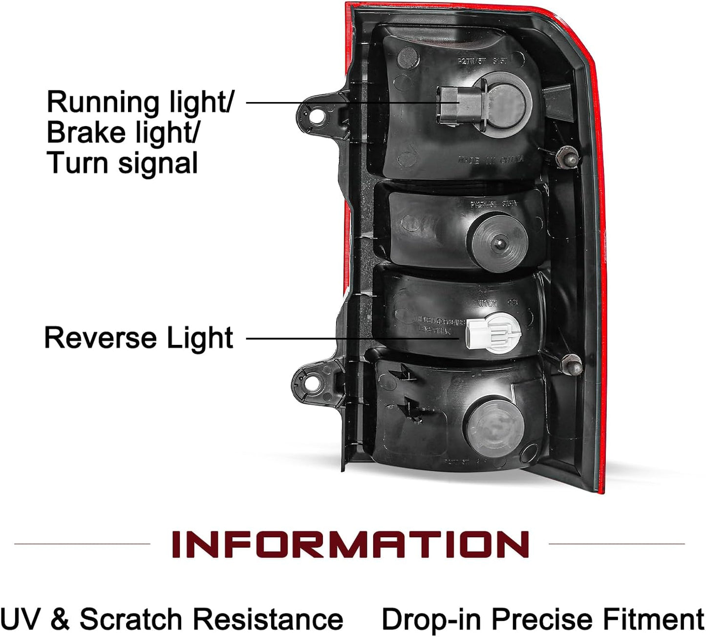 Conjunto luz trasera Jeep Patriot 08-17 incluye izquierda