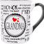 Taza Cerámica Grande para Café Regalo Mamá Abuela