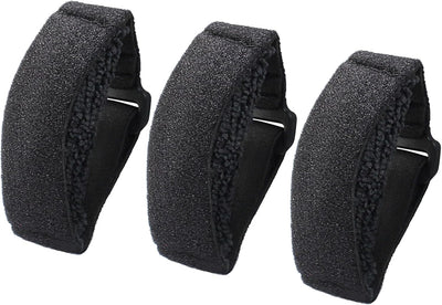 3 Pzas Silenciador Cuerdas Guitarra Eléctrica Negro