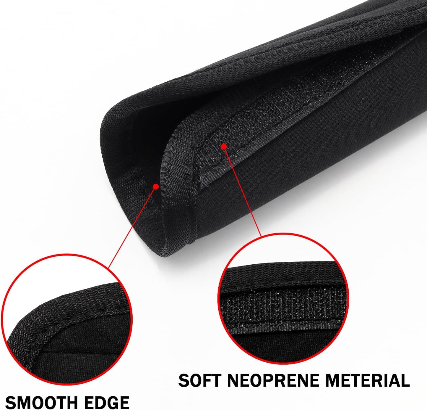 2 Pzas cubiertas asas maleta negras suaves para viaje