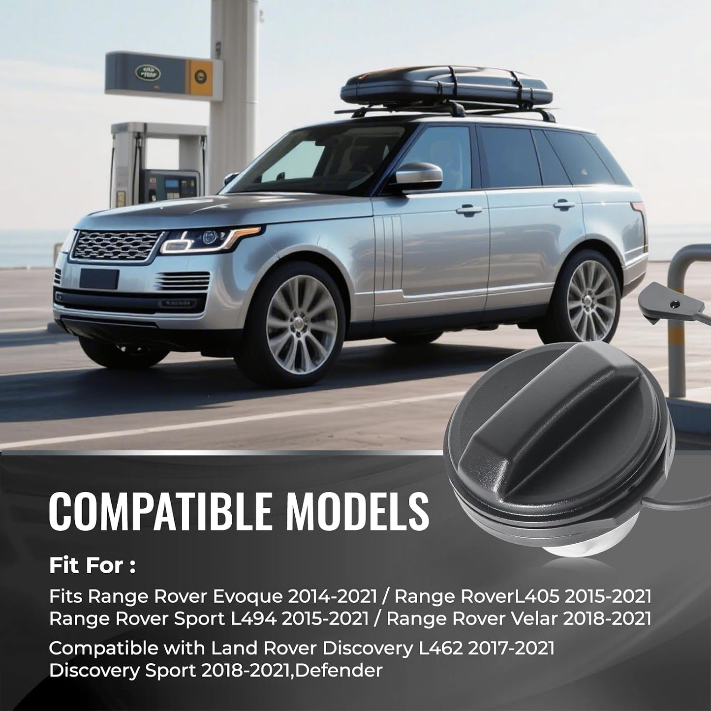 Repuesto tapa gasolina compat Range Rover 2014-21
