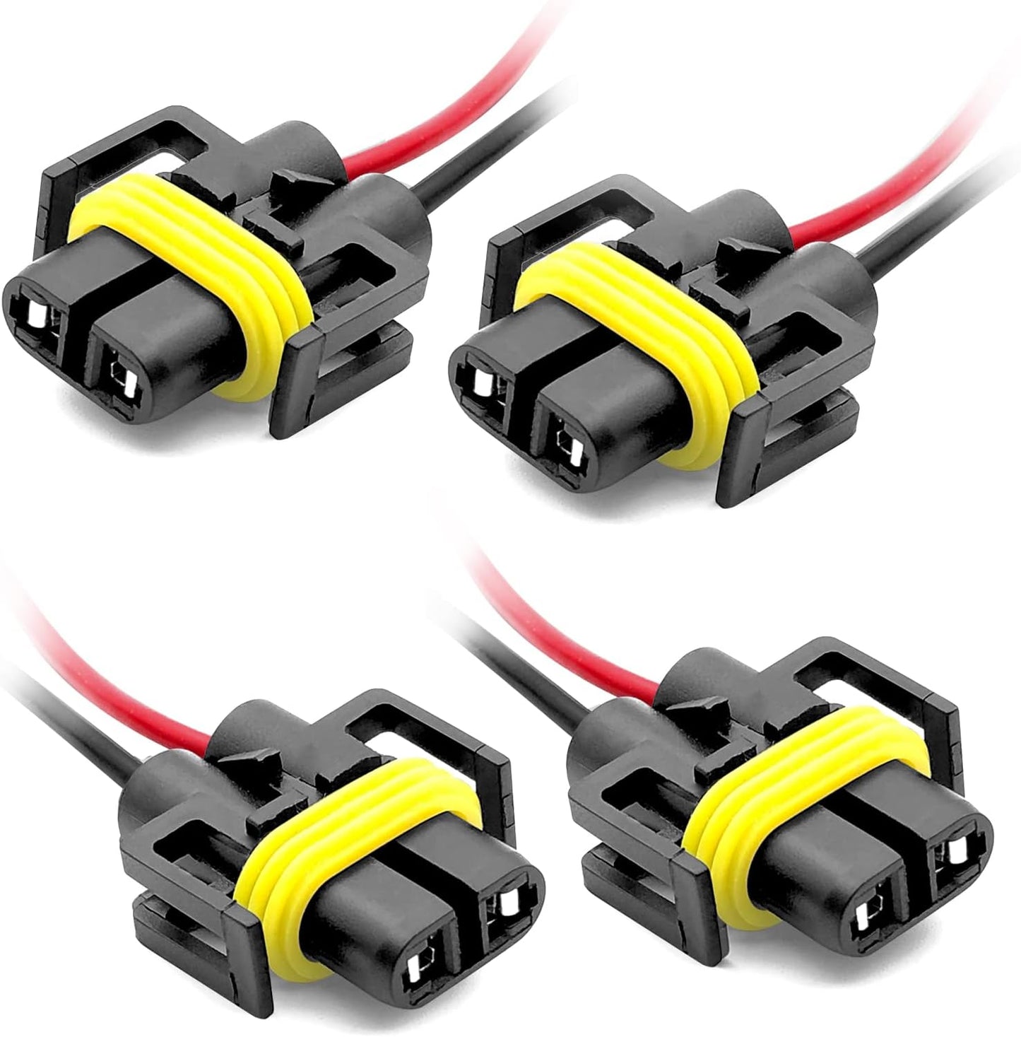 4 Adaptadores H11 H9 H8 880 881 Hembra Repuesto Faros