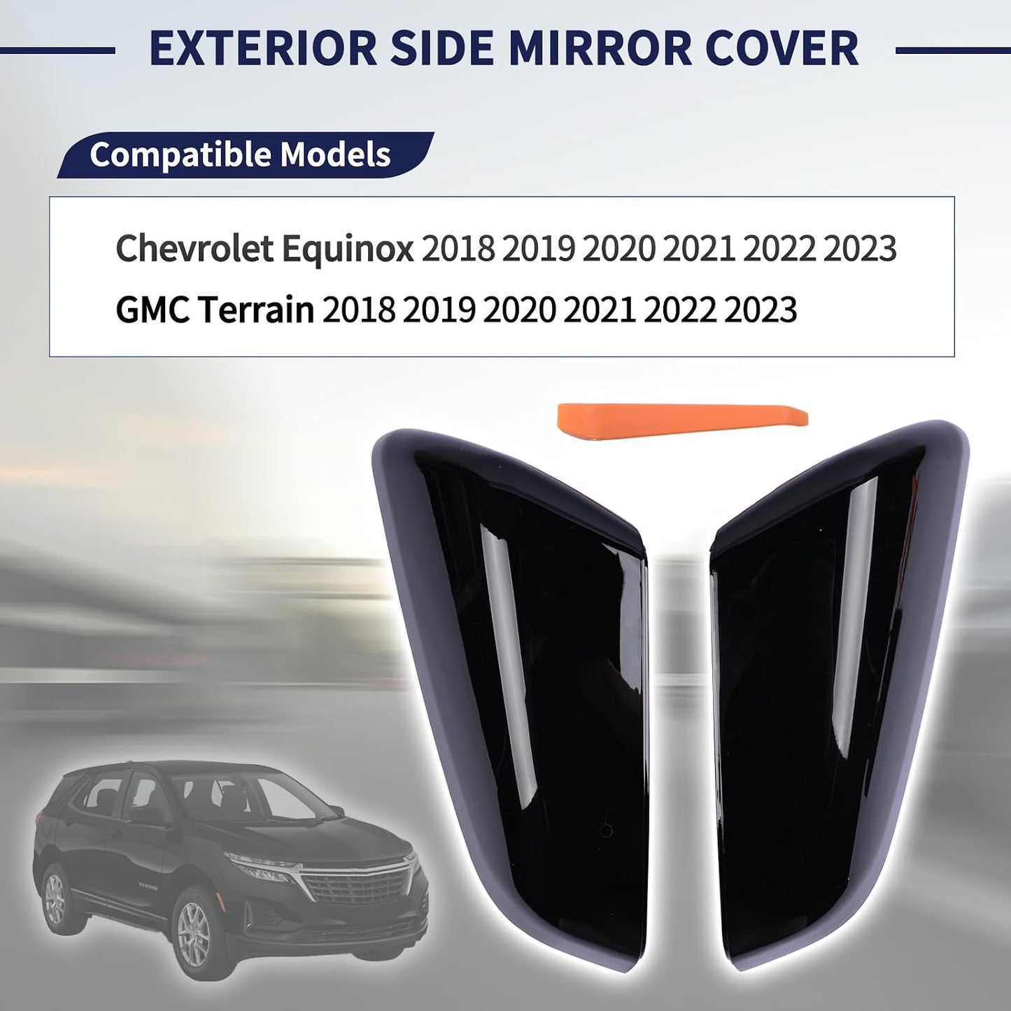 Cubierta espejo conductor y pasajero comp Chevrolet Equinox