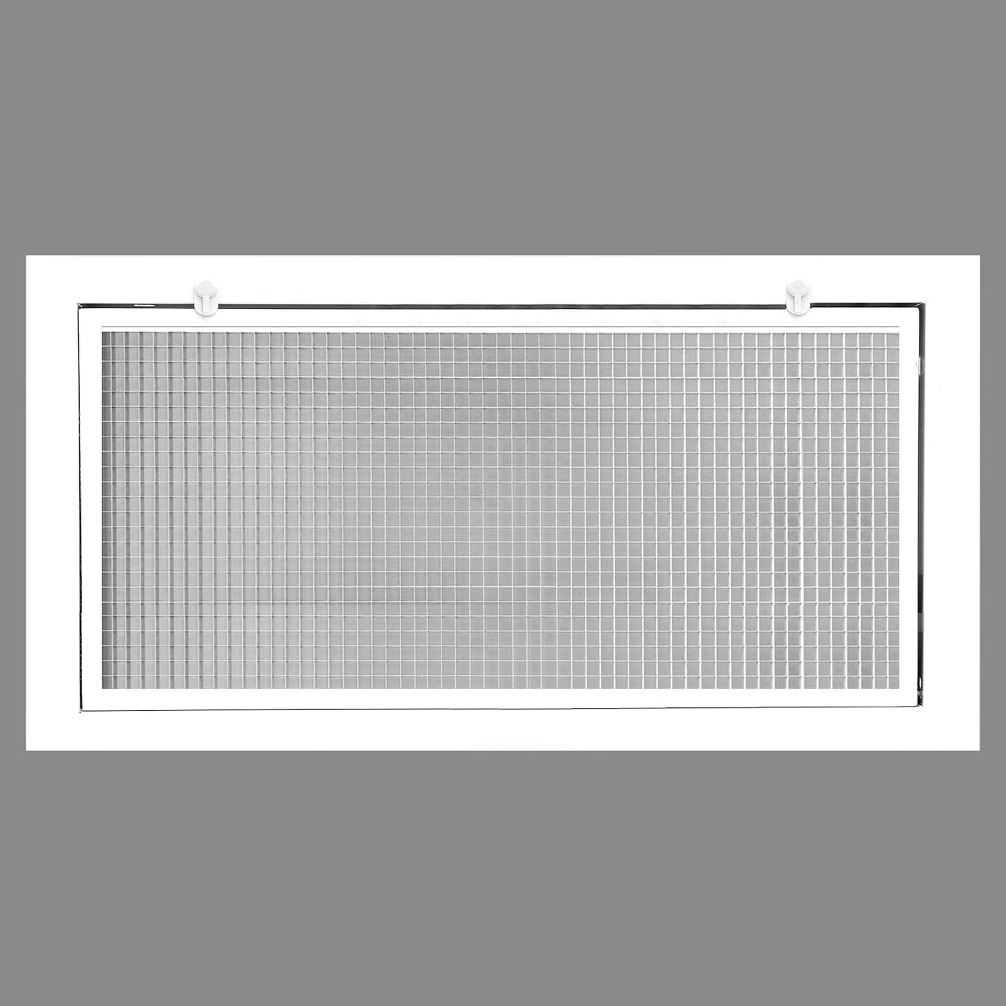 Rejilla filtro aire retorno 22x12pulg aluminio blanco