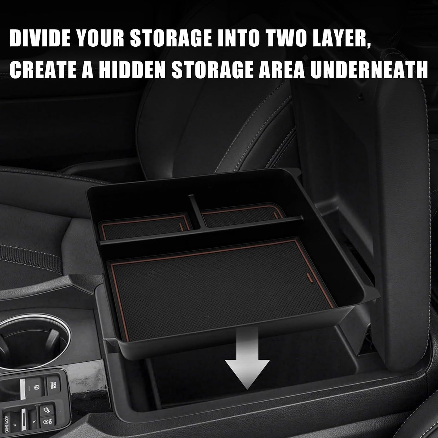 Organiz. consola central Honda Pilot 2024 Ridgeline/Passport