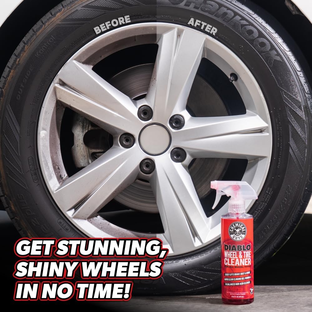 Limpiador ruedas pulverizable 32oz para coches camiones