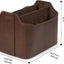 Soporte control remoto cuero PU escritorio ranura tableta