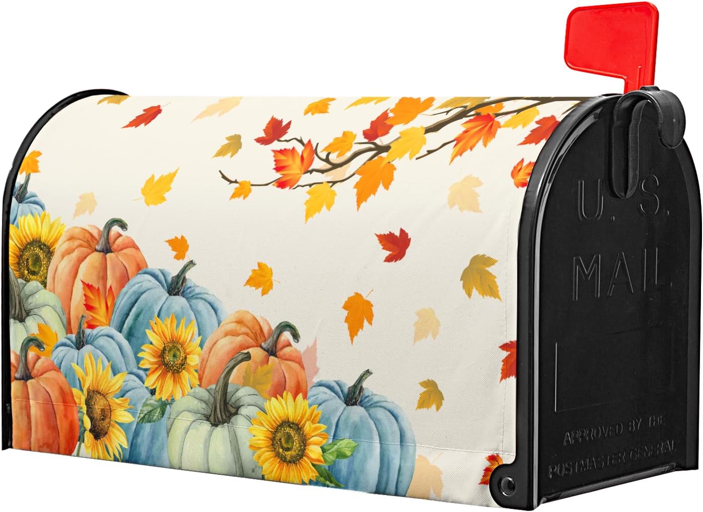 Fundas magnéticas para buzón 18x21pulg color naranja