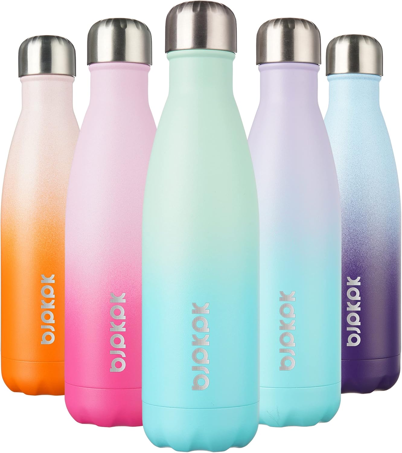 Botella agua acero inox 17oz sin BPA menta