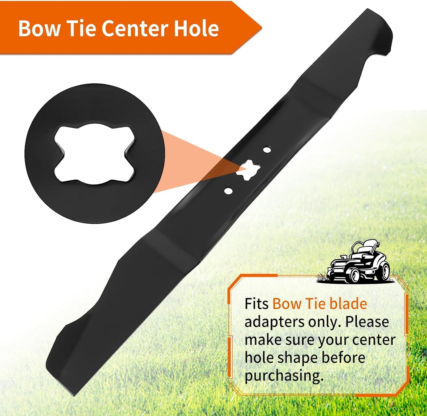 Cuchilla elevación alta 21" comp MTD Cub Cad et Troy-Bilt