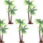 5 Mini Palmeras Plástico Accesorios Playa Decoración Hogar Oficina