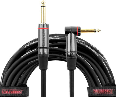 Cable recto a ángulo para guitarra GCWH-INS-03RA
