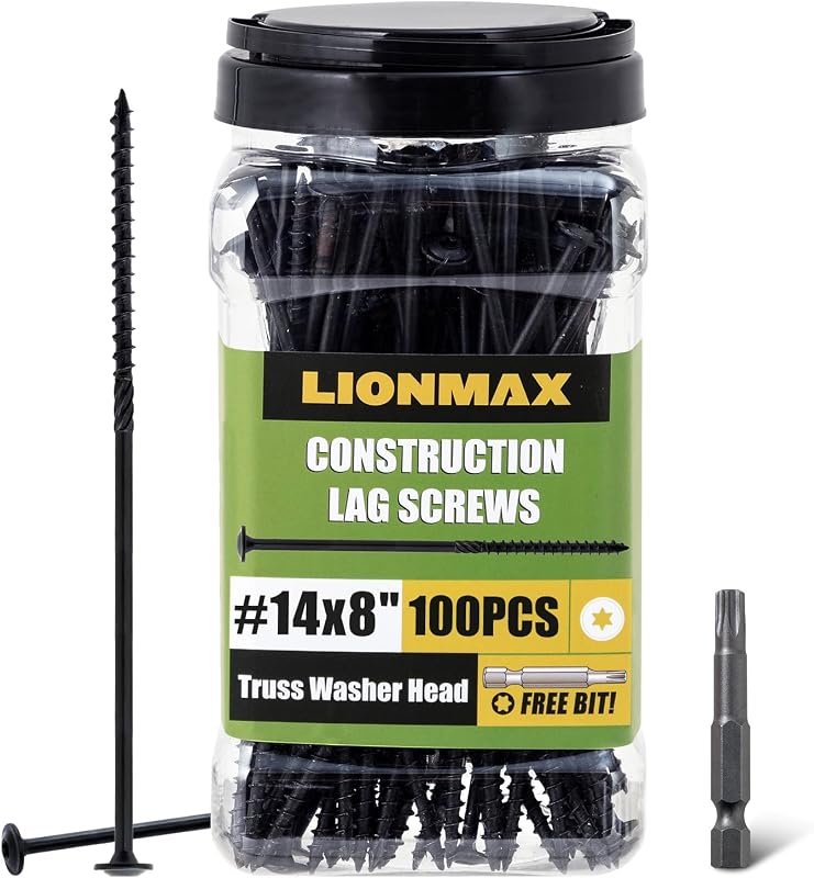 Tornillos retraso madera 14x8 100pzas servicio pesado