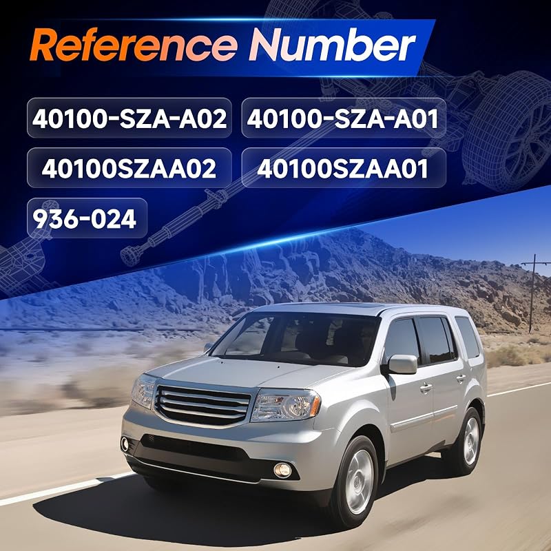 Conjunto eje trasero Honda Pilot 09-15 AWD OE 40100SZAA