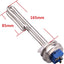 Calentador agua acero inox elemento calefactor 1.5" 1500W