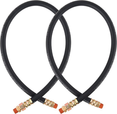 2 Mangueras Freno Aire Giratorio 3/8pulg 36pulg