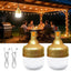 2 Bombillas LED Impermeables IP65 Exteriores Luz Emergencia