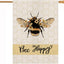 Bandera primavera floral doble cara 28x40pulg decoración patio