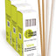 300 Pzas Pajitas Biodegradables 8.25pulg Fibra Vegetal