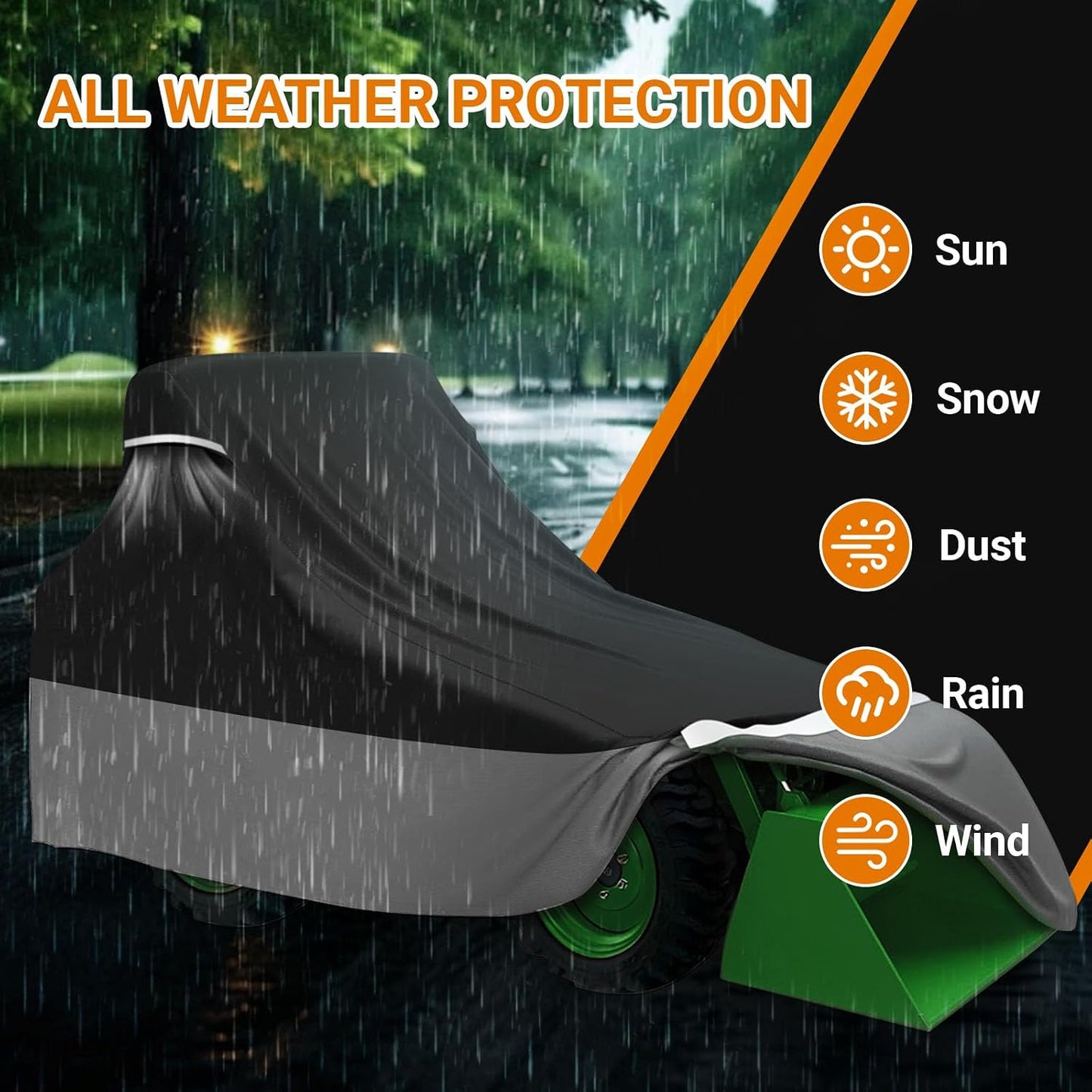 Cubierta tractor Kubota John Deere 420D impermeable