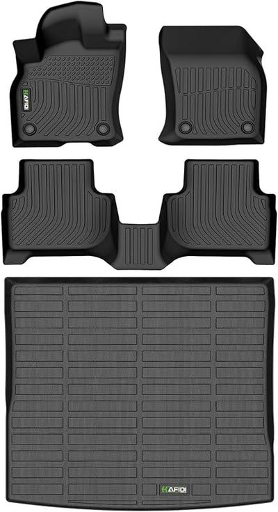 Set tapetes antiderrap termoplástico auto negro