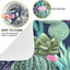 Tapete secado platos tropicales cactus 16x18pulg