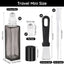 Botellas enrollables aceite esencial 0.34oz vidrio 5 pzas
