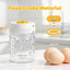 Pelador de huevos 2en1 con perforador transparente