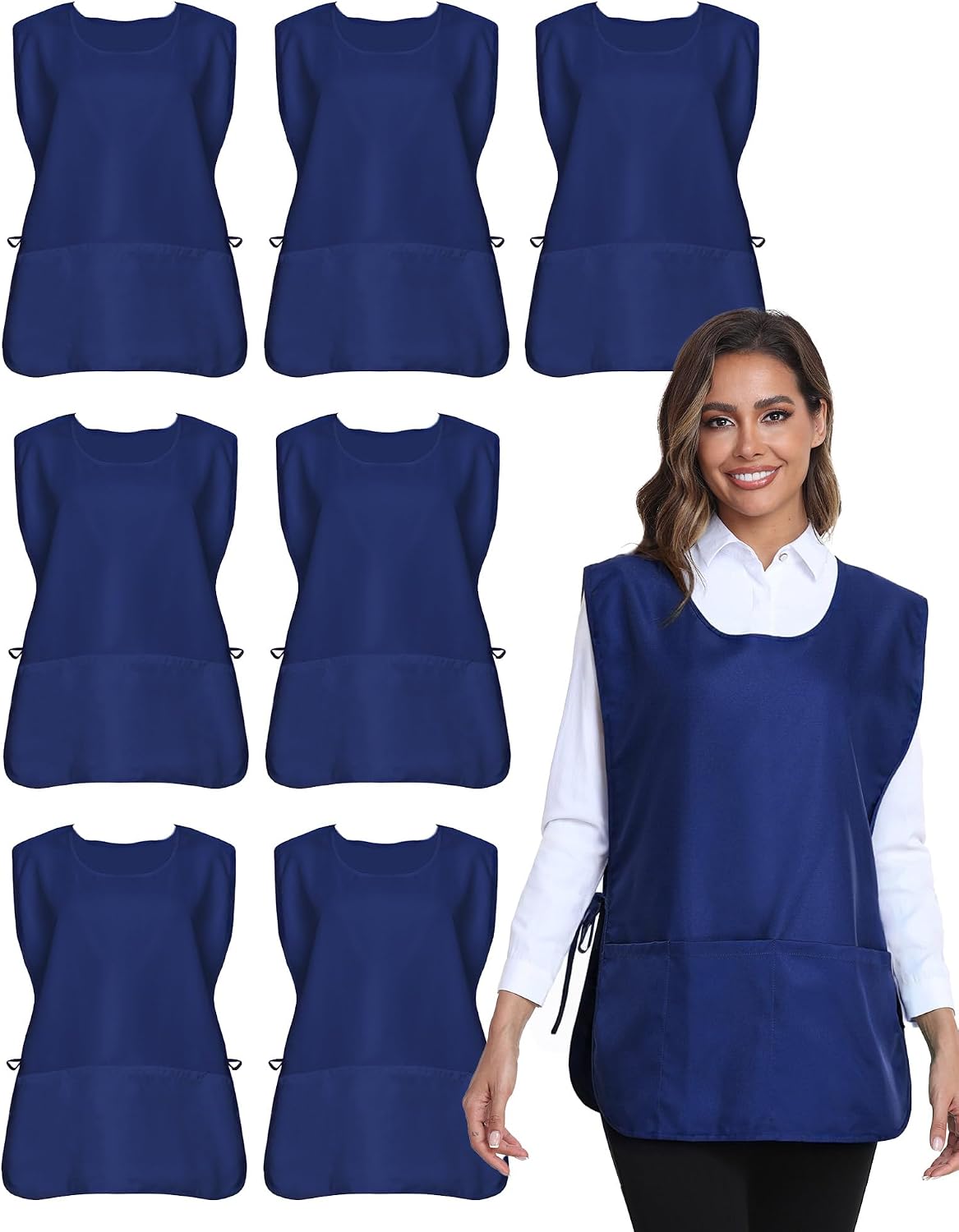 Delantal Unisex Waterdrop con 3 Bolsillos