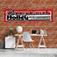 Bandera Holley 2x8ft para garaje hombre