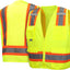 Chaleco seguridad visibilidad alta 6 bolsillos 4XL