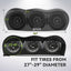 Fundas neumáticos triple eje RV 27-29pulg impermeables