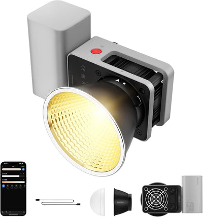 Luz LED CINEPEER CX50 2700K-6500K CRI96