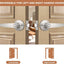 4 Palancas Puerta Privacidad Cerradura Interior