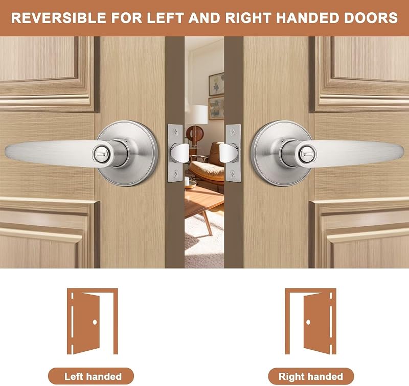 4 Palancas Puerta Privacidad Cerradura Interior
