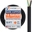 Cable alimentación 16/3 SOOW 10 ft rollo bolsa
