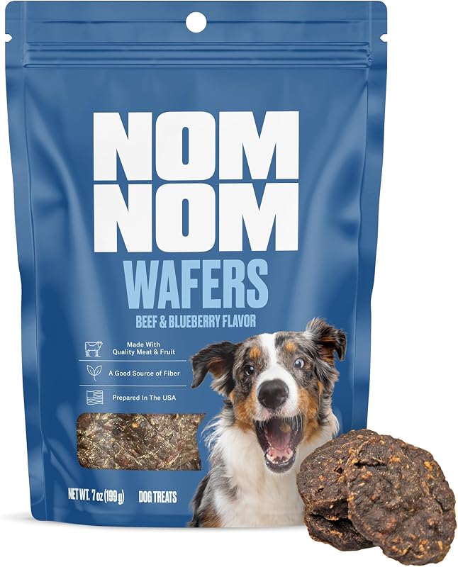 Golosinas para perros sabor carne res y arándanos sin artificiales