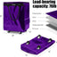 Bolsa reutilizable con ruedas 3 asas cremallera plegable