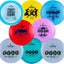 Set 8 discos golf PDGA putter medio rango calle