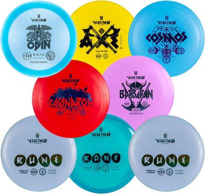Set 8 discos golf PDGA putter medio rango calle