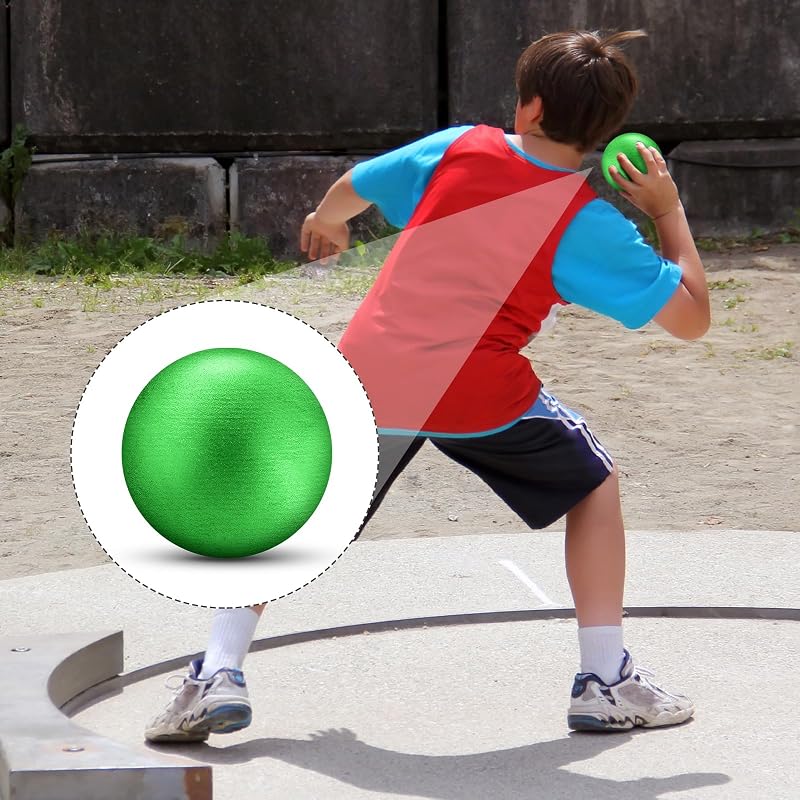 2 Pzas Bolas Hierro Fundido Plateado Deporte Escuela