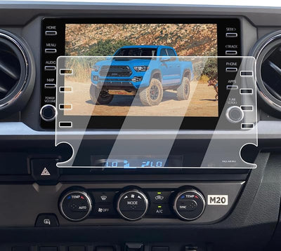 Protector pantalla vidrio templado 8" Toyota Tacoma 2020-23