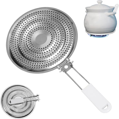 Difusor de calor doble acero inoxidable para estufa gas y eléctrica