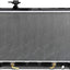 Radiador aluminio 1 fila 28" ancho comp Suzuki Aerio 02-07