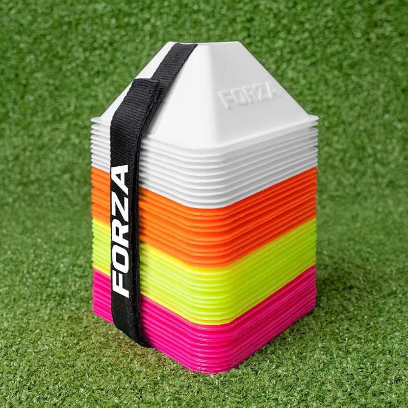 Conos entrenamiento 2pulg pack 40uds multideporte fútbol