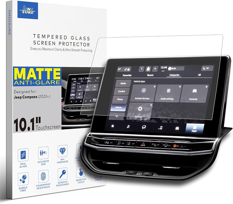 Protector pantalla AG vidrio templado Jeep Compass 10.1"