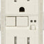 Receptáculo GFCI 15A 125V alarma audible almendra clara